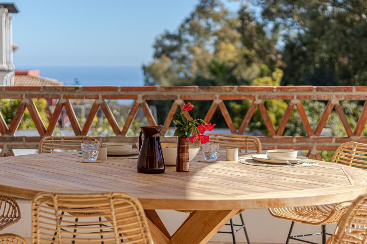 Luxury Villa Andalucia Seaview Private Pool Close To Centre Benalmádena Eksteriør billede