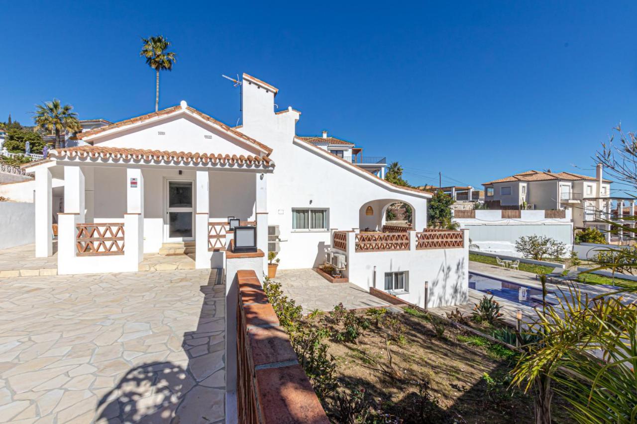 Luxury Villa Andalucia Seaview Private Pool Close To Centre Benalmádena Eksteriør billede