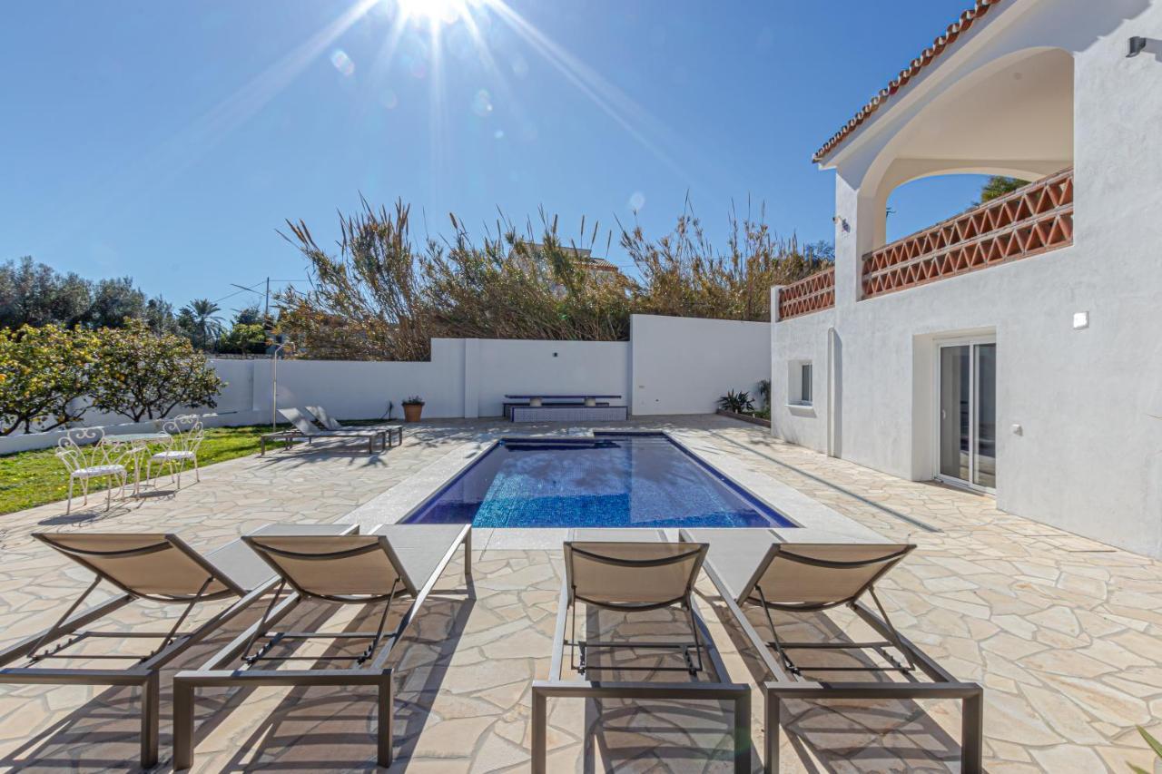 Luxury Villa Andalucia Seaview Private Pool Close To Centre Benalmádena Eksteriør billede